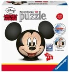 Ravensburger Puzzle Ravensburger 3D Puzzle 11761 - Puzzle-Ball Mickey Mouse - 72