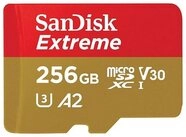 Sandisk EXTREME Speicherkarte (256 GB, Class 10, 160,00 MB/s Lesegeschwindigkeit, Sandisk EXTREME Speicherkarte (256 GB, Class 10, 160,00 MB/s Lesegeschwindigkeit,