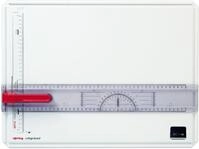 ROTRING Zeichenschablone Zeichenplatte Collegeboard A3 Kunststoff wei&szlig;