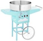 Royal Catering Zuckerwattemaschine Zuckerwattemaschine mit Wagen 52 cm 1200 W...