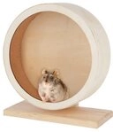 Kerbl Kleintierkletterger&uuml;st KERBL Hamsterlaufrad aus Holz/Kork &Oslash; 29cm 81788