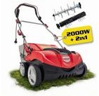 Hecht Elektro-Vertikutierer / L&uuml;fter 1999 2in1 mit 2000 Watt und 45 Liter Fangkorb,