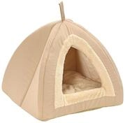 Dehner Tierbett Katzenh&ouml;hle Findus, 40 x 35 x 40 cm, Pl&uuml;sch Katzenh&ouml;hle, auch f&uuml;r