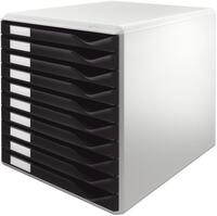 LEITZ Schubladenbox 5281 Schubladenset Formular-Set - A4/C4 10 geschlossene