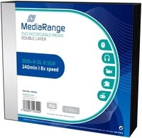 Mediarange DVD-Rohling 5 Mediarange Rohlinge DVD+R Double Layer 8,5GB 8x...