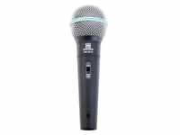 Pronomic Mikrofon DM-58-B Vocal Dynamisches-Mikrofon, inkl. Tasche, Klemme,