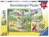 Ravensburger 3 Puzzles - Geschichten und Legenden 49 Teile - 08051