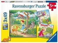 Ravensburger Puzzle Ravensburger Kinderpuzzle - 08051 Rapunzel, Rotk&auml;ppchen &