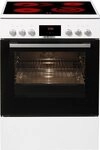 BOSCH Elektro-Standherd 4 HKR39C220, mit 2-fach-Teleskopauszug, ecoClean Direct,