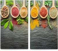 Zeller Present Herd-Abdeckplatte SPICES, aus ESG-Sicherheitsglas hergestellt