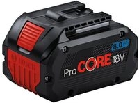 Bosch Professional Bosch Akku ProCORE 18Volt 8.0Ah Ersatzakku Li-Ion Akku...