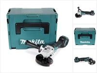Makita Winkelschleifer DGA 517 ZJ Akku Winkelschleifer 18 V 125 mm Brushless + Makpac