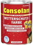 Consolan&nbsp; Holzschutzlasur Consolan Wetterschutz-Farbe 0,75 L anthrazit