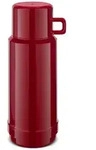 ROTPUNKT Isolierflasche Thermoflasche, auslaufsicher, Glaseinsatz, BPA-Frei-