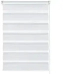 Doppelrollo Easyfix, GARDINIA, halbtransparent, mit Bohren/ohne Bohren, freih&auml;ngend,