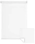 Verdunklungsrollo Klemmfix Verdunkelungsrollo 100x230 cm wei&szlig; [Stoffbreite: 97cm],