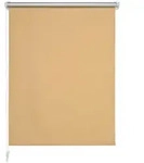 Seitenzugrollo, Liedeco, verdunkelnd, ohne Bohren, Klemmfix orange 100 cm x 150 cm