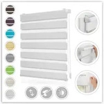 Doppelrollo Duo Rollo Klemmfix, LICHTBLICK ORIGINAL, Lichtschutz, ohne Bohren,