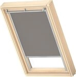 Verdunklungsrollo DKL 0705S, VELUX, verdunkelnd, ohne Bohren, in F&uuml;hrungsschienen,