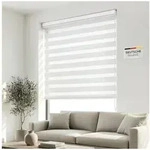 Doppelrollo Premium Doppelrollo / Duo Rollo, 100 x 230 cm, wei&szlig;, Victoria M.,