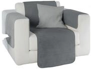 Erwin M&uuml;ller Sesselschoner Sessel- und Sofaschoner "Matera", Baumwollmischung Uni