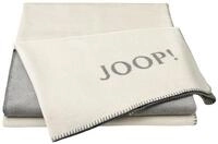 Wohndecke Joop! Wohndecke Kuscheldecke 150x200 cm Melange Doubleface natur silbe,