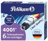 Pelikan Pelikan Tintenpatrone TP/F/6 k&ouml;nigsblau mit Motiv Tintenpatrone