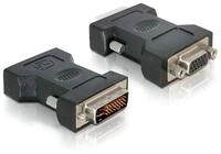 Delock DeLOCK VGA 15pin F > DVI 24+5 M DVI-I 15pin VGA Schwarz Video-Adapter