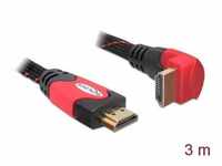 Delock Delock 82687 3m HDMI Kabel schwarz mit Ethernet HDMI-Kabel