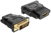 Delock Delock 65466 DVI / HDMI Adapter [1x DVI-Stecker 24+1pol. - 1x HDMI-Buc
