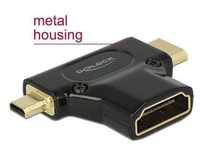 Delock 65666 - Adapter High Speed HDMI mit Ethernet - HDMI-A... Computer-Kabel,