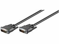 Goobay Audio- & Video-Kabel, DVI-D Stecker Dual-Link, (180 cm), DVI-D Full-HD