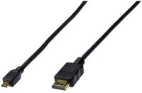 Digitus Digitus HDMI Anschlusskabel HDMI-A Stecker, HDMI-Micro-D Stecker 1.00