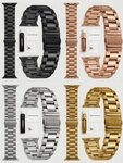 KALAY Uhrenarmband Kalay Edelstahl Metall Armband F&uuml;r Apple Watch 2 3 4 5 6 7...