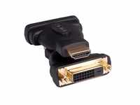 ROLINE HDMI-DVI Adapter, HDMI ST / DVI-D BU Audio- & Video-Adapter HDMI Typ A