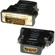 ROLINE Roline 12.03.3116 Adapter [1x DVI-Stecker 24+1pol. - 1x HDMI-Buchse]