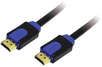 LogiLink HDMI (Typ A) auf HDMI (Typ A) Anschlusskabel, in CHB1110 HDMI-Kabel,...