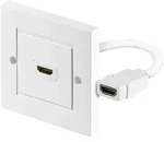 Goobay goobay HDMI-Wanddose, Unterputz, Anschlussdose HDMI-Kabel