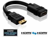 PureLink PureLink® - HDMI/HDMI Adapter - PureInstall 0,10m Video-Adapter