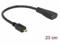 Delock Kabel High Speed HDMI mit Ethernet - HDMI Micro-D... HDMI-Kabel, HDMI...