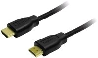 LogiLink LogiLink HDMI Anschlusskabel HDMI-A Stecker, HDMI-A Stecker 1.50 m Sch