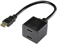 Renkforce Renkforce RF-4212177 HDMI Y-Adapter [1x HDMI-Stecker - 2x HDMI-Buchse]
