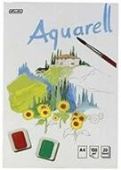 Herlitz Aquarellpapier Aquarellblock DIN A4