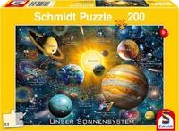 Schmidt Spiele Puzzle Unser Sonnensystem, 200 Puzzleteile