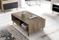 SIT Couchtisch Wohnzimmertisch Mailbox &ndash; Scandi‑Low Couch‑Tisch MDF mit