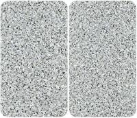 WENKO Herd-Abdeckplatte Universal Modell Granit, Glas, Kunststoff, (Set, 2 tlg),