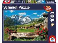 Schmidt Spiele Blick ins Bergidyll 1000 Teile Puzzle