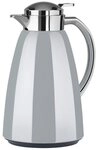 Emsa Isolierkanne CAMPO, Isolierkanne, Pastellgrau, 1 Liter, (1-St), Auslaufsicher