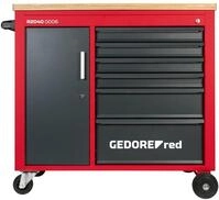 Gedore Red Werkzeugkoffer R20400006 Werkstattwagen MECHANIC PLUS + 6 Schubladen