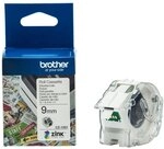 Brother Etiketten Farbetikettenrolle - 9 mm CZ1001